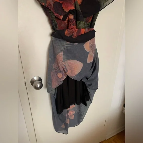 FLORAL MAXI DRESS - Picture 7 of 9